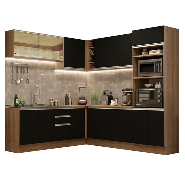 Cocina Integral Completa Modular Madesa Glamy 459cm MN 01