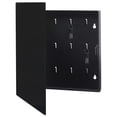 thumbnail image 2 of vidaXL Key Box with Magnetic Board Black 35x35x5.5 cm, 2 of 5