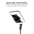 thumbnail image 3 of Selfie Ring Light M MYBAT PRO con soporte para trípode de 72 cm, 3 of 9