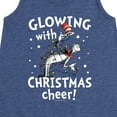 thumbnail image 3 of The Cat in the Hat - Glowing Christmas Cheer - Toddler and Youth Girls A-line Dress, 3 of 5