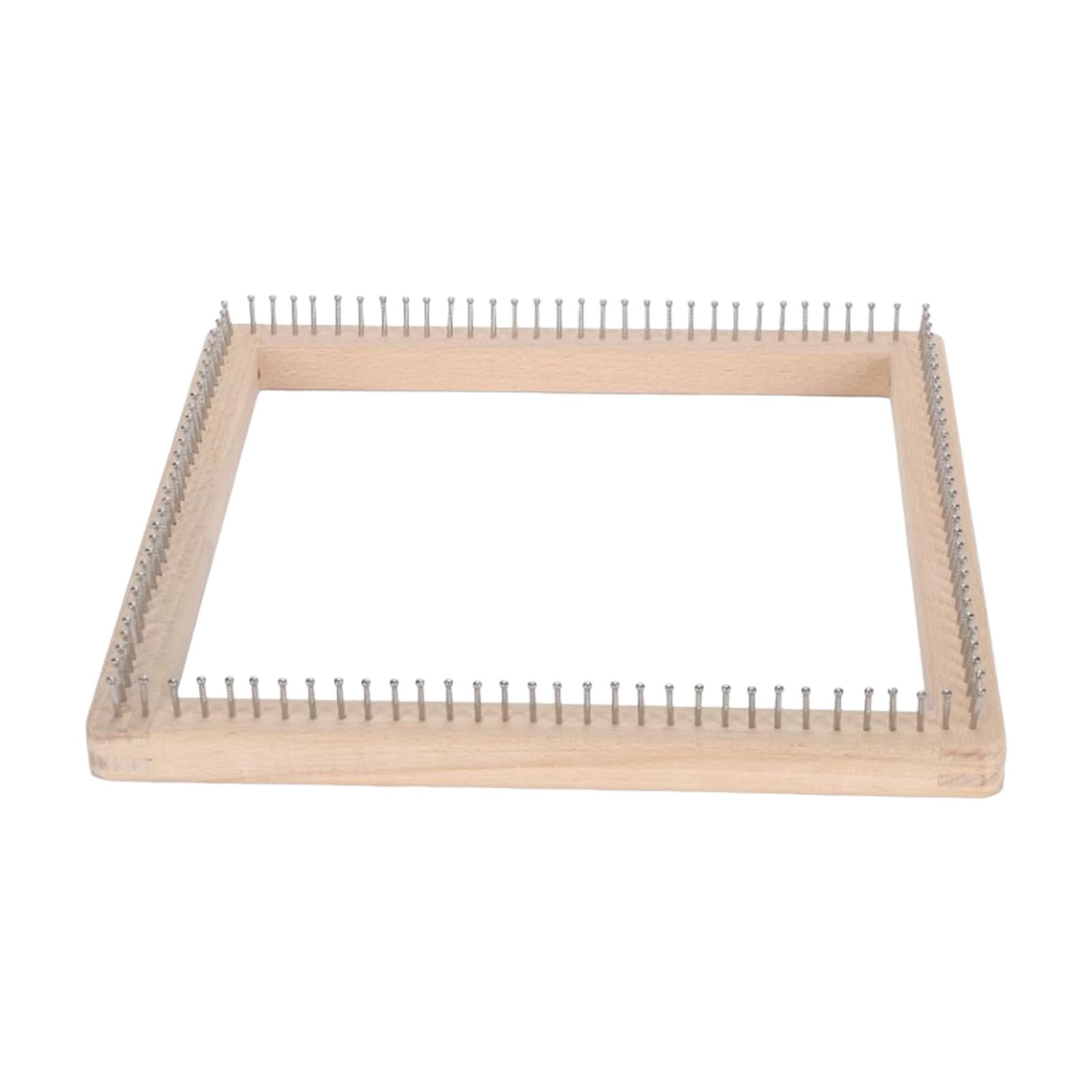 Wxqbjtam Knitting Board Knitting Loom DIY Craft Supplies Multifunctional DIY Supplies for 30cmx30cmx3.5cm