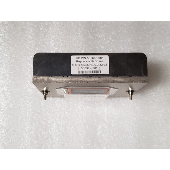 HP 505685-001 Processor Heatsink Assembly For Proliant Dl320 G6