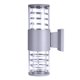 thumbnail image 2 of Pantalla De Plástico De Aluminio Impermeable Lámparas De Pared Led Lámpara De Pared Ip65 Enchufe Exterior E27 Vogacara HA025950-01, 2 of 6