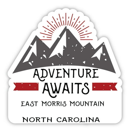 

East Morris Mountain North Carolina Souvenir 4-Inch Magnet Adventure Awaits Design