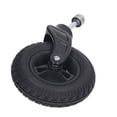 thumbnail image 2 of Caster Delantero de 7 Pulgadas, Capacidad de Carga de 120 kg Rueda de Silla de Ruedas de Rueda Sólida de Pvc para Caminante Scooter Carro de Supermercado, 2 of 7