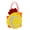 Yellow, variant on tasrioml Easter Handbag Material Kit Bunny Carrot Chick Colorful Egg DIY Non-woven Fabric Handmade Portable Basket Treat Tote Pouch Festival Gift