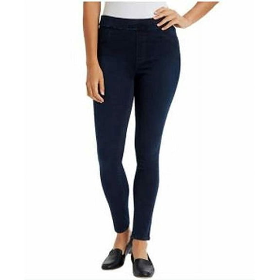 Gloria Vanderbilt Ladies? Pull-On Pant (Beverly Blue, 4)
