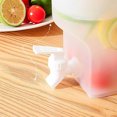 thumbnail image 5 of JoyMoreHome Cold Kettle with Faucet in Refrigerator, Drink Dispenser for Fridge, Plastic Water Jugs Fruit Teapot Lemonade Bucket Drink Container for Fridge, about 3.5L, 5 of 9