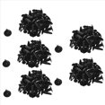 thumbnail image 1 of 125Pcs Plastic Rivets Fastener Car Bumper Push Clips 32mm Long Black,125 Pcs Plastic Rivet,Black, 1 of 5