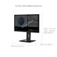 thumbnail image 4 of ViewSonic Graphic VG2448a 24", 1920 x 1080, Black, VG2448A, 4 of 15