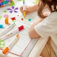 thumbnail image 4 of Children's Double-Headed Washable Watercolor Pen 3.2Ml, Tip Washable Marker Mmultiple Color Specifications for Kids Versatile Drawing Tool Mess Free Creativity Ideal for Budding Artists 3.2Ml, 12 Pens, 4 of 9