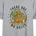 thumbnail image 3 of Teenage Mutant Ninja Turtles - There Are No Rules - Juniors Ideal Flowy Muscle T-Shirt, 3 of 5