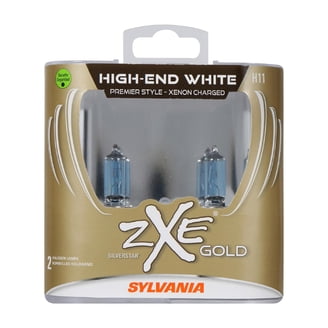 Sylvania 9006 SilverStar zXe Gold Halogen Headlight Bulb, Pack of