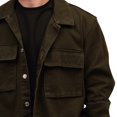 thumbnail image 4 of Sobrecamisa MCHK 8035. Bolsillos en el frente, color verde militar MCHK  Sobrecamisa, 4 of 4