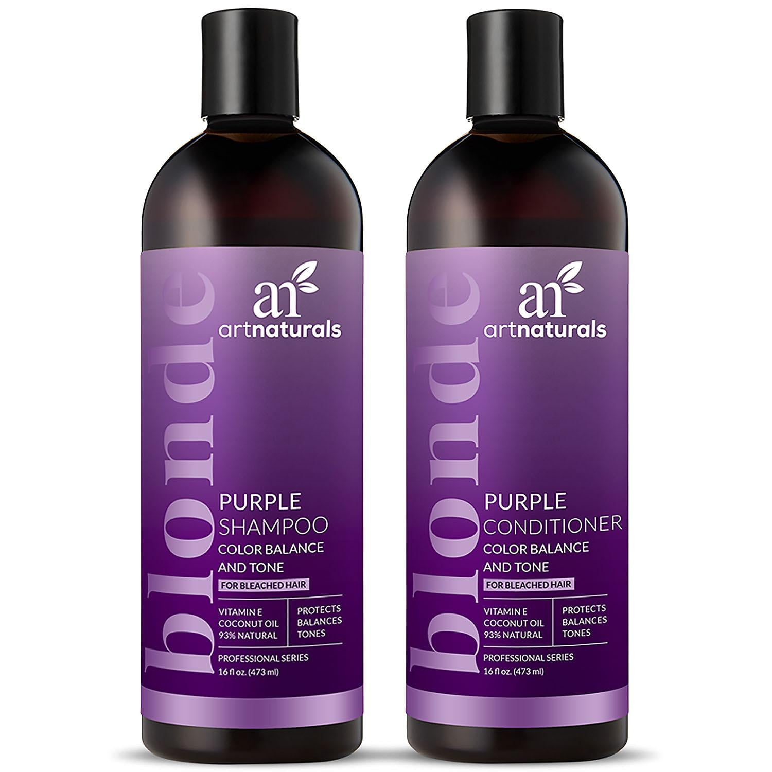 The Artnaturals Purple Shampoo & Conditioner Duo