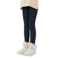 thumbnail image 3 of BULLPIANO 2-13Y Girls Winter Warm Thicken Fleece Leggings Kids Solid Color Tights Long Pants, 3 of 7