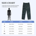 thumbnail image 4 of Lsque Chemical Print Men's Pajama Pants, Lounge Pant - Comfortable Home Wear,Elastic Waistband, Stylish Design-Large, 4 of 9