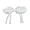 4, variant on Chinese Knot Button Cardigan Crystal Knot Fastener Tang Suit Cardigan Cheongsam Invitation Box Knot Button