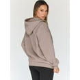 thumbnail image 4 of FUNING Womens Zip Up Hoodies Oversized Sweatshirts Fall Fashion Outfits Casual Jackets 2025 Winter Clothes, 4 of 6