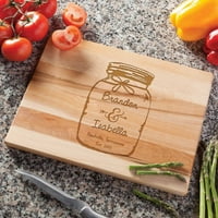 Personalized Cutting Board - Mason Jar