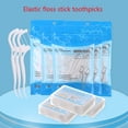 thumbnail image 3 of 50/100pcs Dental Floss Flosser Picks Toothpicks Teeth Stick Tooth Cleaning Interdental Brush Oral Hygiene Care Tool, 3 of 19