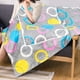 thumbnail image 5 of Blanket Cuddle Pillow 2 In 1 Cuddle Pillow Cuddle Pillow Quilt Round Cushion Cover Blanket Travel Blanket For All Seasons, 5 of 6