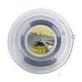 thumbnail image 2 of Tennis String, 200m Double Ribbed Design Polyester Tennis Racquet String 1.25mm Wire Diameter for Amateur, Daily Training, 2 of 7