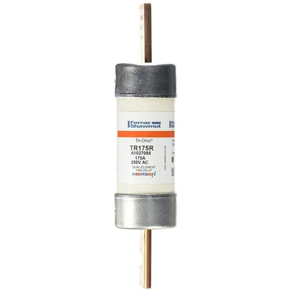 UL Class Fuse, RK5 Class, Time-Delay, 175A, 250V AC, Non-Indicating