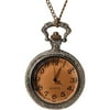 Darice Bronze Beveled Glass Pocket Watch