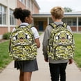 thumbnail image 2 of Yspwyqan Kids Camo Backpack And Lunch Box Set 4 Piece Cartoon Dinosaur Boys Backpack Set for Boys, Lightweight Large Capacity School Bag for Elementary Middle School Travel, 2 of 7