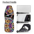 thumbnail image 5 of CHAQLIN Stretchy Fabric Car Seat Covers for Automotive, Washable Elastic Car Front Seat Covers Set, Hummingbird Floral Pattern, 5 of 11