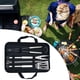 thumbnail image 1 of Herramientas para barbacoa, herramientas para asar, regalos antideslizantes, herramienta para parrilla de barbacoa, juego de utensilios para parrilla, 7 juegos, 1 of 8