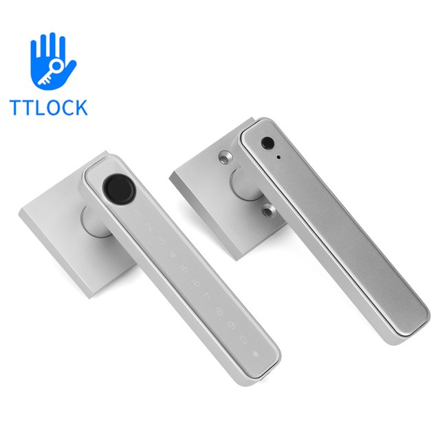 Clave Contraseña Digital Desbloqueo La Puerta Control Aplicación Ttlock (aplicación Silver Ttlock)