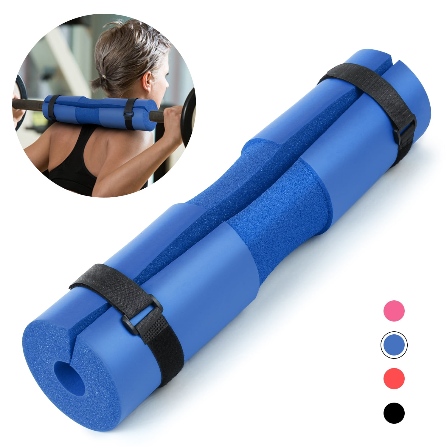 Barbell Squat Pad Neck Shoulder Protective Pad Support with Fixing