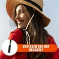 thumbnail image 2 of 5 Pcs Adjustable Hat Strap Clips Elastic Hats Removable Chin Cord, Windproof Hat Strap Clips Anti-Lost Cap Strap Clips, 2 of 10