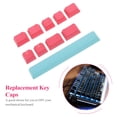 thumbnail image 4 of Yuan 8pcs Translucent Keyboard Caps Double Colors Keycaps Compatible for USCORSAIR, 4 of 7