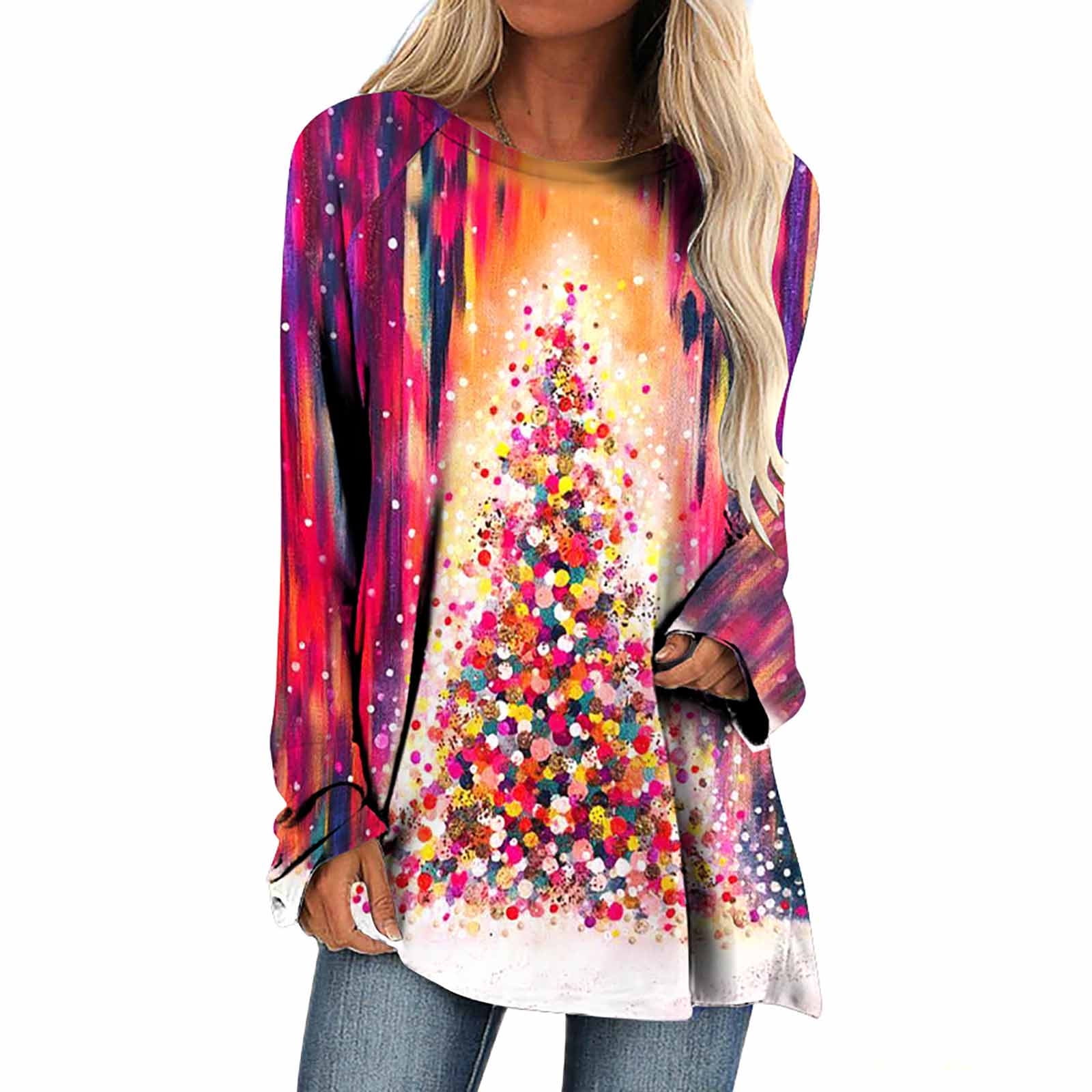 TYLBkk CLEARANCE Chemise de Noël Femmes Sweat à Cote dIvoire Ubuy