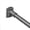 Gray, variant on Mxdfafa Matte Black Heavy Duty Tension Curtain Rod, 43-122in No Drill Rustproof Carbon Steel Adjustable Rod for Bathroom, Closet, Balcony & Room Divider