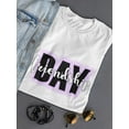 thumbnail image 3 of Happy Friendship Day Banner Shaped T-Shirt Women -Image by Shutterstock, Female Medium, 3 of 4