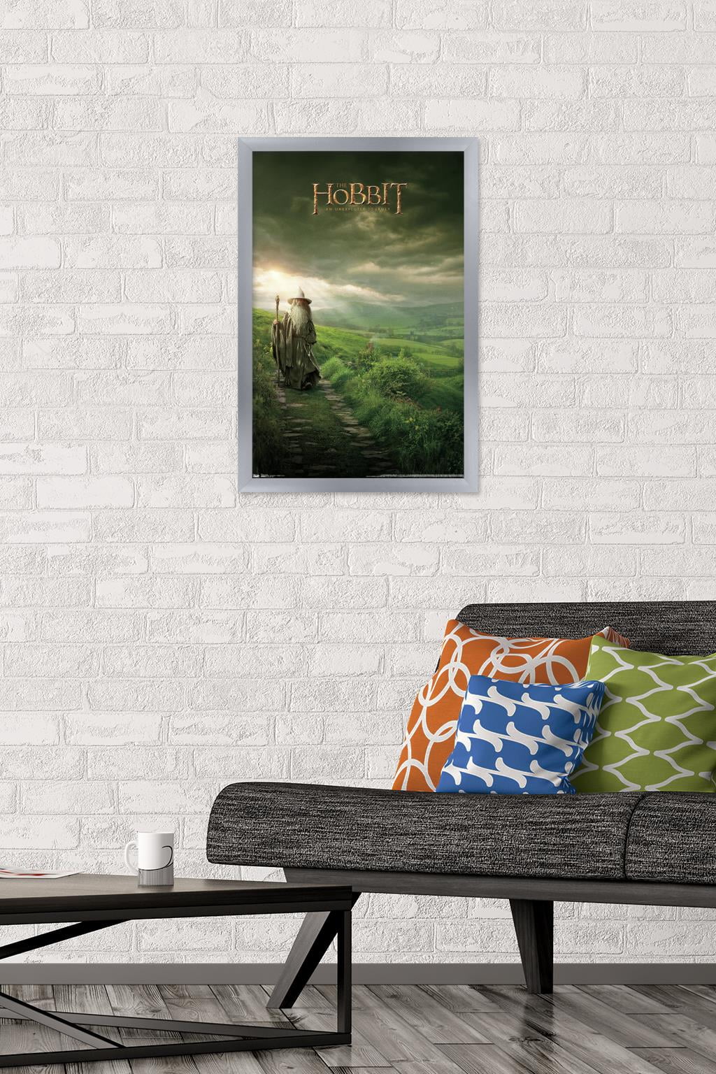 The Hobbit: An Unexpected Journey - One Sheet Wall Poster, 14.725" x 22.375", Framed