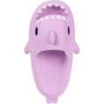thumbnail image 6 of Cute Shark Slippers Bathroom Slippers,House Slippers for Men and Women,Gym Slippers Soft Sole EVA Platform,Quick Drying Non-Slip, 6 of 7
