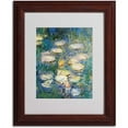 thumbnail image 2 of Trademark Fine Art "Water Lilies V 1840-1926" Canvas Art by Claude Monet, Wood Frame, 2 of 3