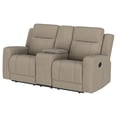 thumbnail image 5 of Brentwood Upholstered Motion Reclining Loveseat Taupe, 5 of 14