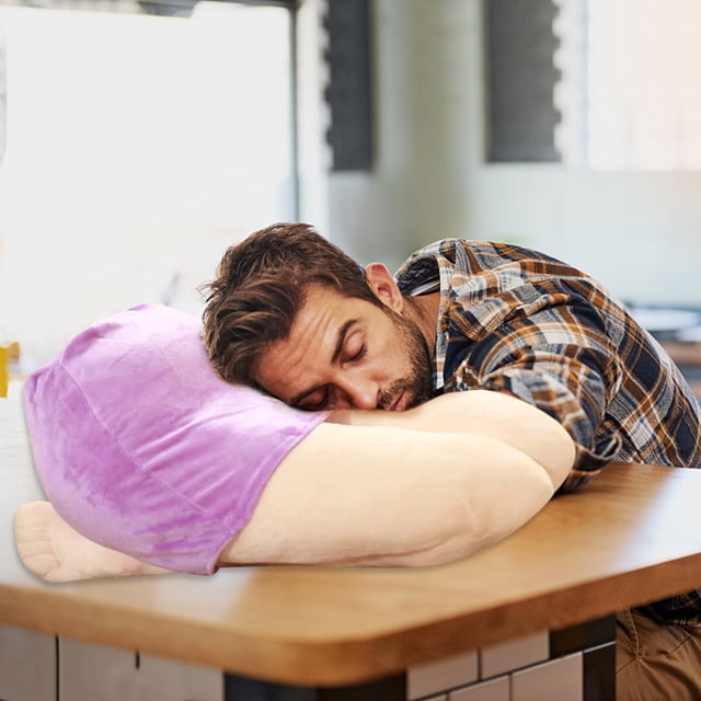 Hot6sl Ofertas Del Día Almohada de Belleza para Los Muslos Juguete Almohada para La Siesta En Los Muslos Almohada Divertida para Dormir