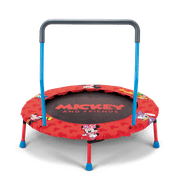 Disney Mickey Mouse and Friends Mini Trampoline with Bar
