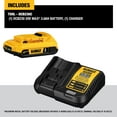 thumbnail image 5 of DEWALT Batterie 20V MAX avec Chargeur, Multi, 3-Ah (DCB112), 5 of 5