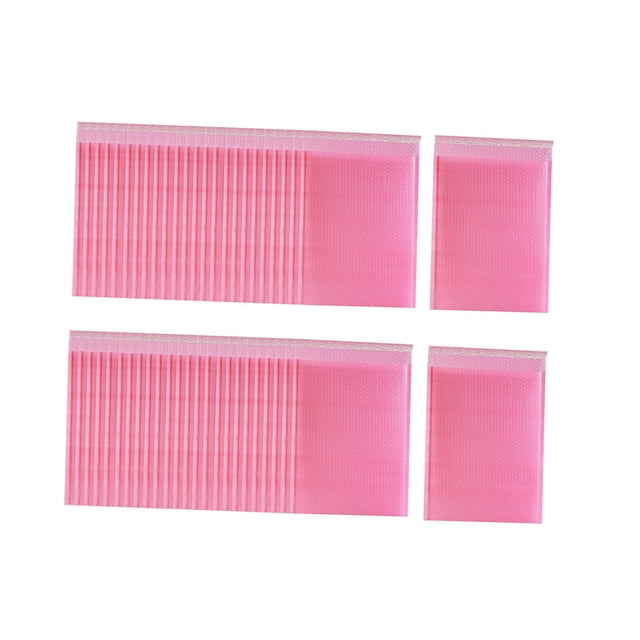 50 sobres de burbujas de fácil uso, de 8,5 x 12 pulgadas, para joyería, suministros de maquillaje Rosa