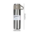 thumbnail image 3 of 500ml Double-Layer Stainless Steel Thermal Water Bottle (Blue Set With Box), 3 of 8