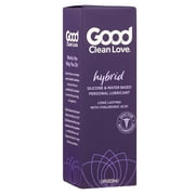 Good Clean Love: Hybrid Silicone & Water Based Personal Lubricant, Premium Lasting Lube with Hyaluronic Acid, Safe for Condoms, Sexual Wellness Gel for Men & Women, 1.69 oz