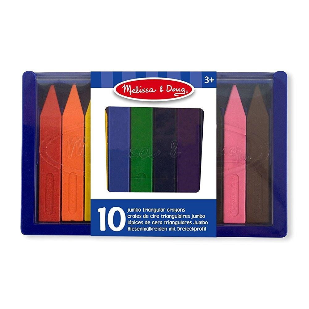 Melissa And Doug 12 Colors Triangular Crayons, 1 Unit - Kroger